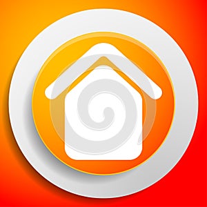 House, aparment, cabin icon, symbol and logo