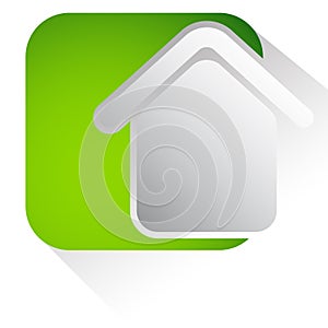 House, aparment, cabin icon, symbol and logo