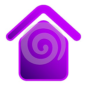 House, aparment, cabin icon, symbol and logo