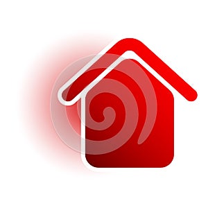 House, aparment, cabin icon, symbol and logo