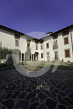 House Appiani at Trezzo sull Adda, Milan province, italy photo