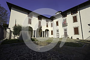 House Appiani at Trezzo sull Adda, Milan province, italy photo