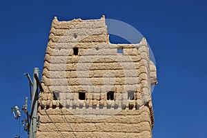 The house in arab village close Najran, Asir region, Saudi Arabia