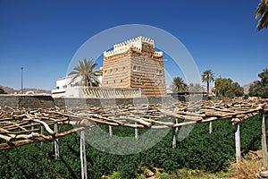 The house in arab village close Najran, Asir region, Saudi Arabia