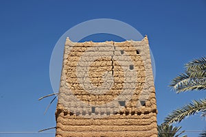 The house in arab village close Najran, Asir region, Saudi Arabia