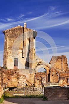 House of Augustus on the Palatine Hill in Rome