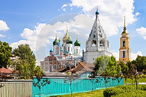 House and bell towers, churches in Kolomna