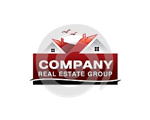House and birds as company realestate group