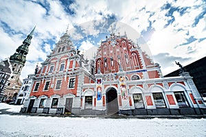 House of the Blackheads and St. Peter's Church