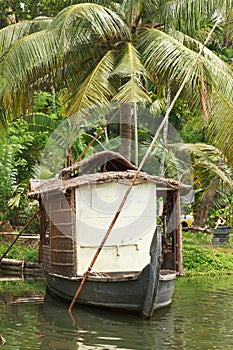 House-boat on Kerala backwaters