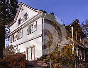 House of Brahms in Baden-Baden, Johannes Brahms spent his summers, from 1865 to 1874. Baden Wuerttemberg, Germany, Europe