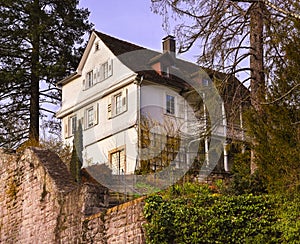 House of Brahms in Baden-Baden, Johannes Brahms spent his summers, from 1865 to 1874. Baden Wuerttemberg, Germany, Europe