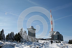 The house on the Brocken in the Harz Mountains photo