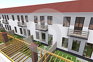 House building 3D design