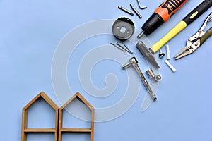 House building and maintenance, DIY and construction.