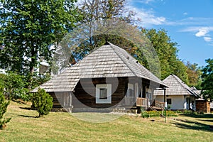 The House Cacica at the Bucovina Village Museum, Romania