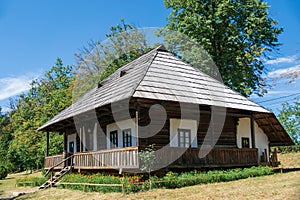 The House Cacica at the Bucovina Village Museum, Romania