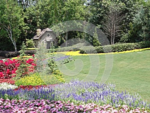 House in Canadian Garden