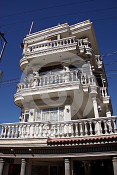 House in Chichicastenango, Guatemala photo