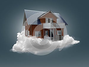 House on a cloud