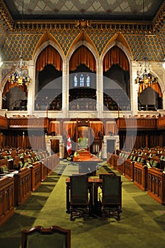 House of Commons of Parliament, Ottawa, Canada