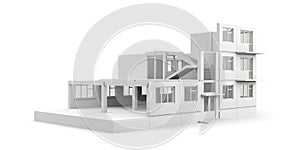 House construction process