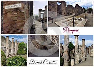 The House of Cornelius in Pompeii is a large, wealthy home from the Roman era