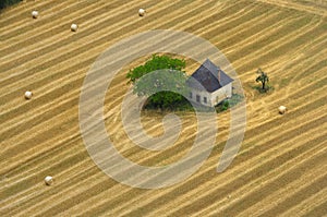 House in a Cornfield