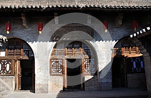 House and courtyard in north china