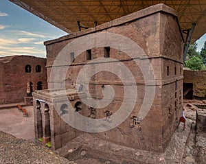 House of the Cross church, Lalibela, Ethiopia, Africa