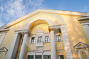 House of Culture in Sillamae. The architecture of Stalin era