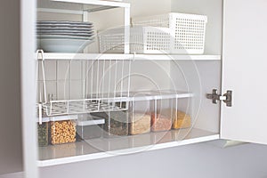 House decor ideas. Storage in the kitchen. Home organization.