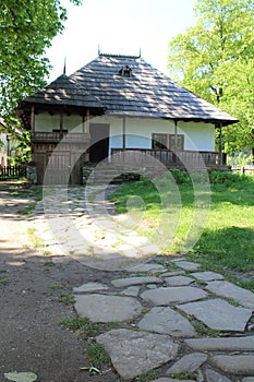 House in Dimitrie Gusti National Village Museum in Bucharest photo