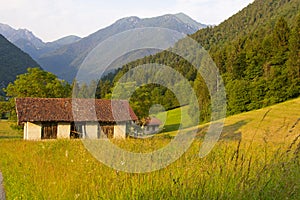 A house in the Dolomites, Riva del Garda, Italy