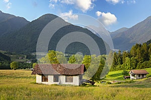 A house in the Dolomites, Riva del Garda, Italy