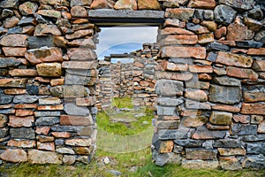 House doorway from a stone photo