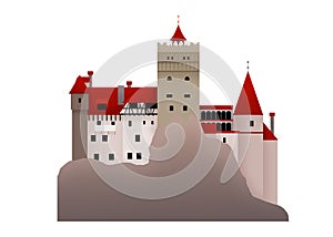 The House of Dracula Bran Castle from Transylvanian Romania