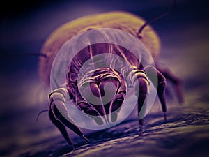 A house dust mite