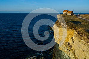 House on the Edge of a Cliff photo