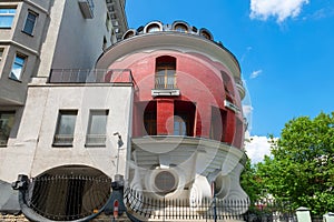 House-egg in the street of Mashkov photo
