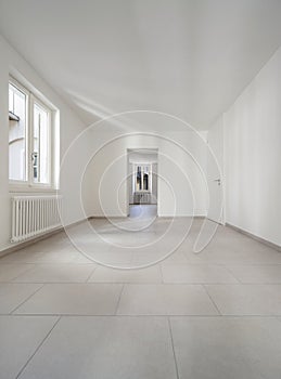 House, empty room, interior