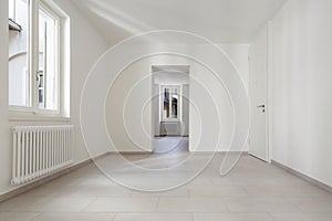 House, empty room, interior