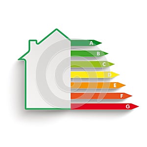 House Energy Pass White Background