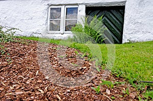 House entrance in Andalsnes - Norway