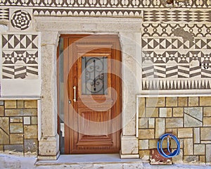 House entrance, Chios island, Greece