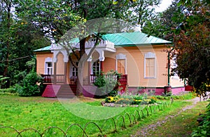 House in the estate of A. Chekhov.