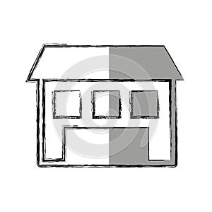 house esterior isolated icon photo