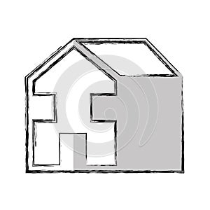 house esterior isolated icon photo