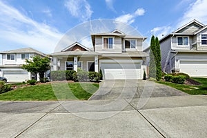 House exterior with curb appeal. View of entrance porch