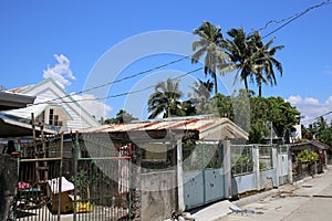 House exterior in a tropical location